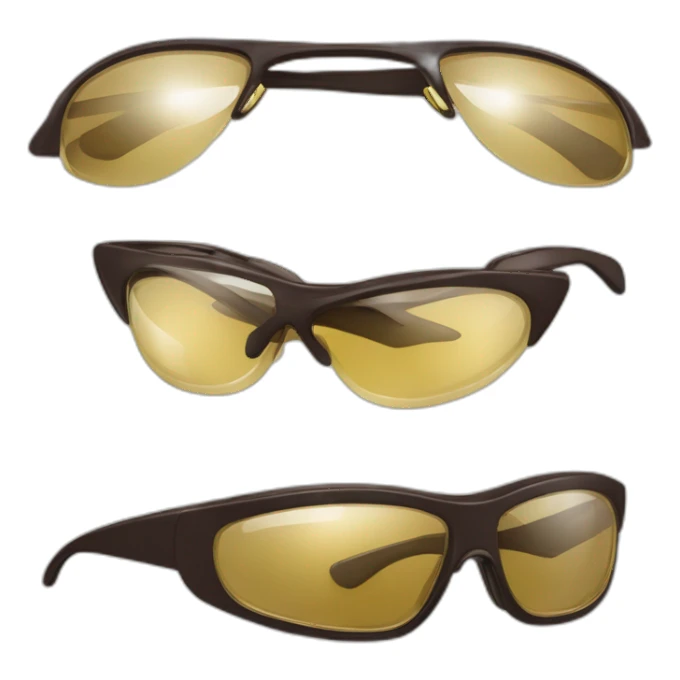 Achat riche avec des lunettes de soleil sticker