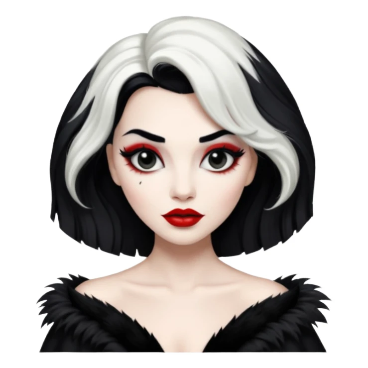 Cruella de vil  sticker