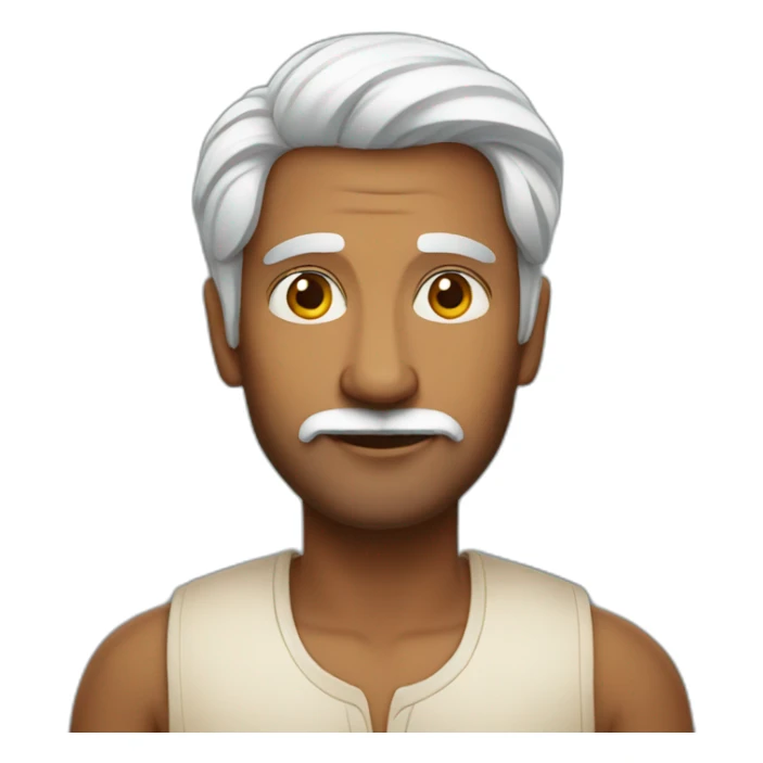 Tall Indian man sticker