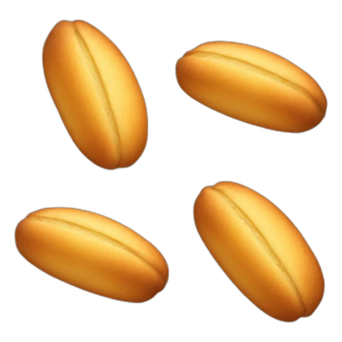 Madeleine food sticker