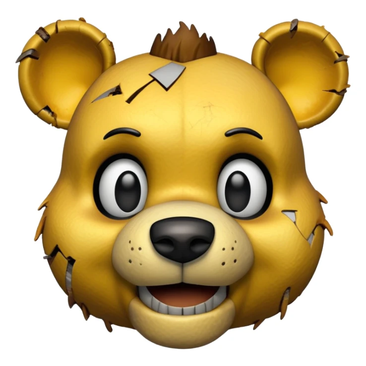 Golden Freddy from Five Nights at Freddy's sticker