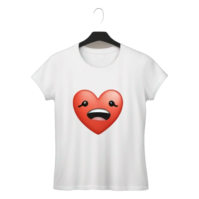 T-shirt with the inscription “I ❤️ mari” sticker