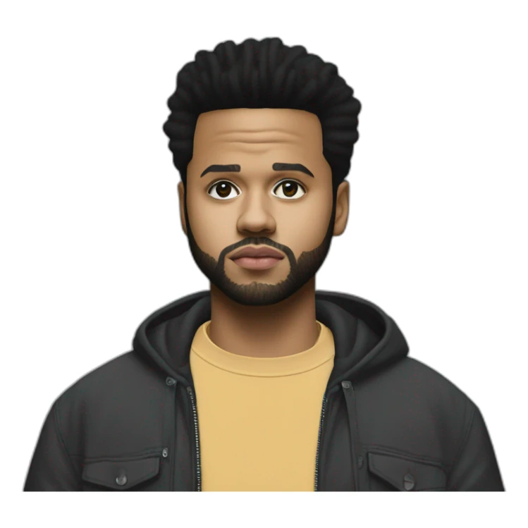 The weeknd qui fait dodo sticker