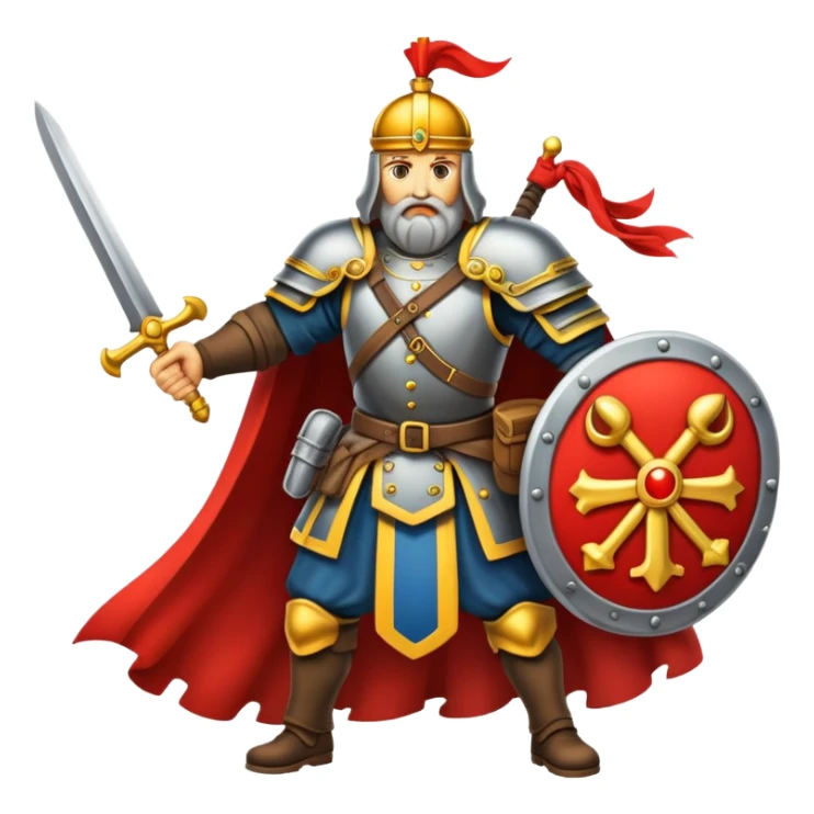 generate emoji based on Matejko Battle of Grunwald sticker