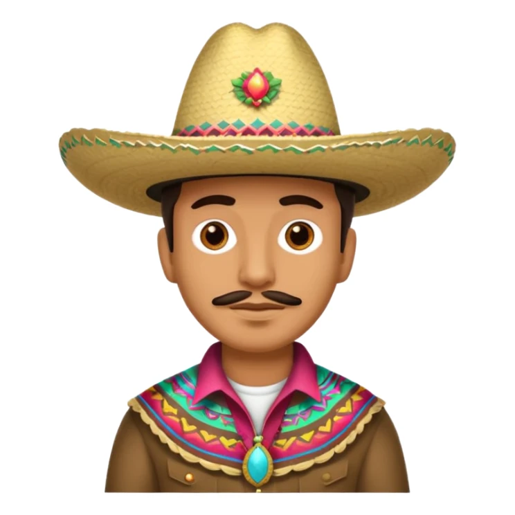 Tejana sombrero hombre sticker