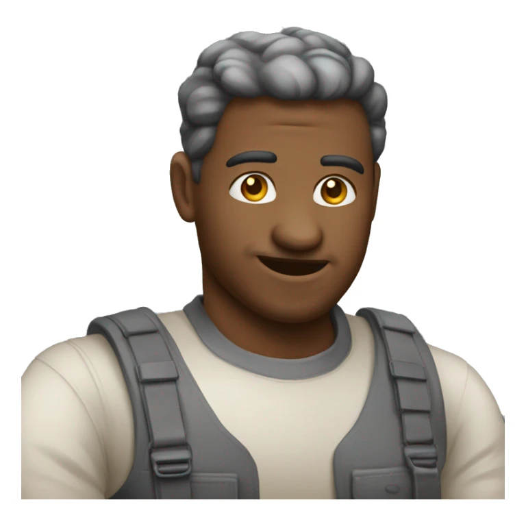 Emoji estilo iphone que remeta para pessoa com ideias, que cria experiências de aprendizagem  sticker