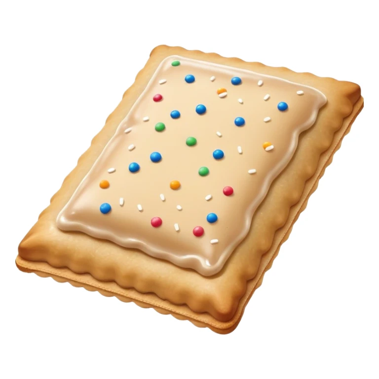 Brown sugar pop tart sticker