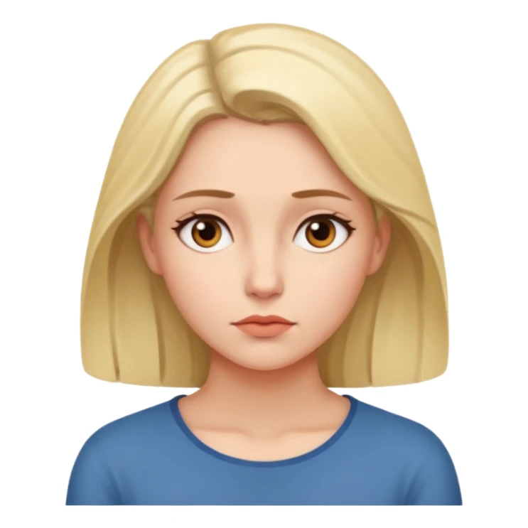 Une femme qui se doute sticker