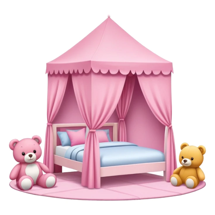 Little girls’s bedroom sticker