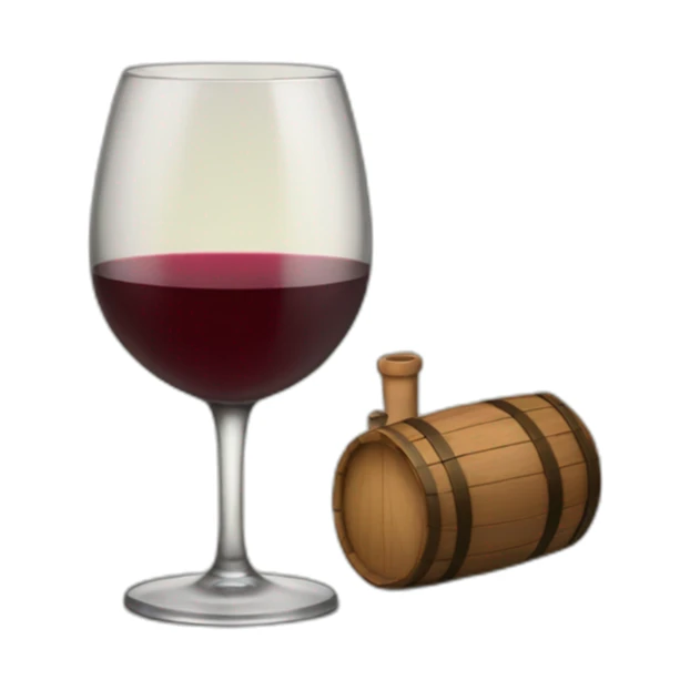 Limerick with a glass of wine sticker