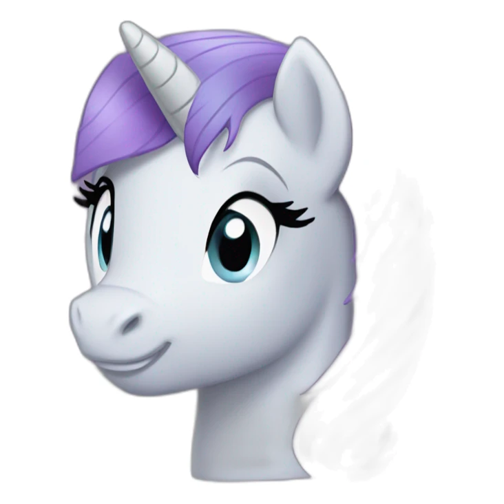 Rarity from my little pony sticker
