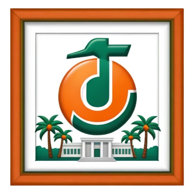 University of Miami sticker