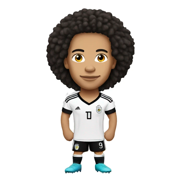 German football player Leroy Sane sticker