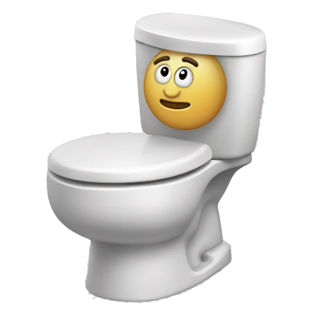 Skibidi toilet ￼ sticker