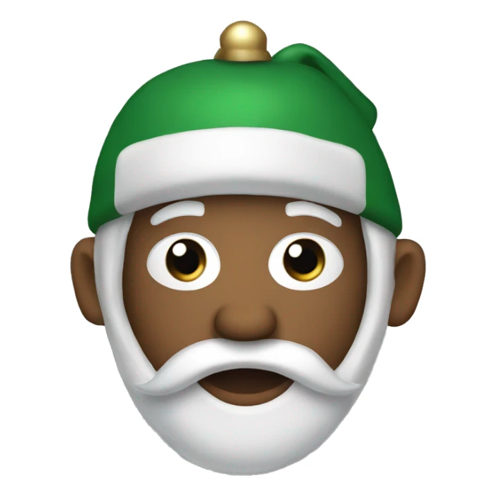 Christmas baseball sticker