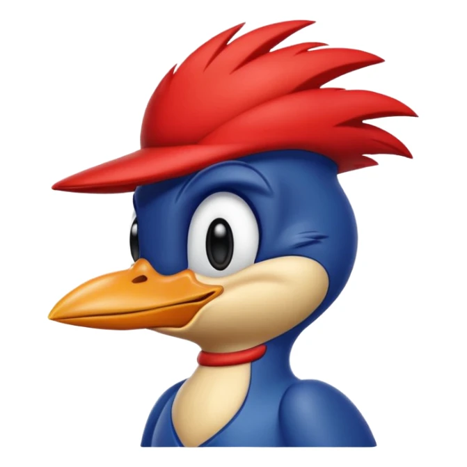 Woody woodpecker sticker