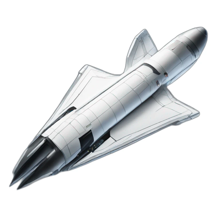 starship of space x sticker