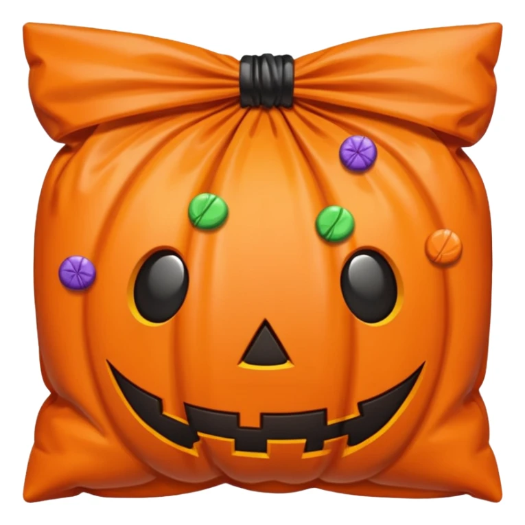 Halloween candies and candy bags sticker