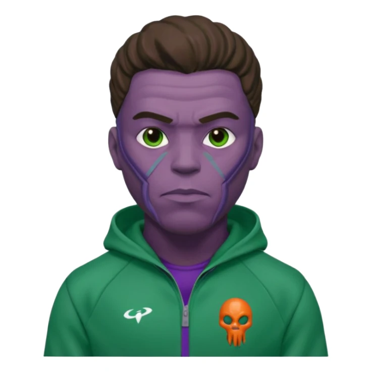 Thanos squidgame 230 player (T.O.P) emoji sticker