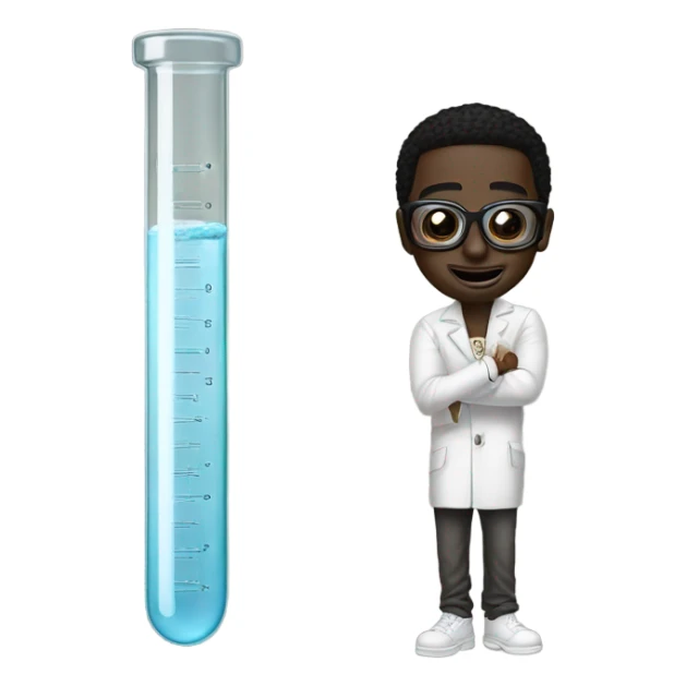 Gucci mane in a test tube sticker