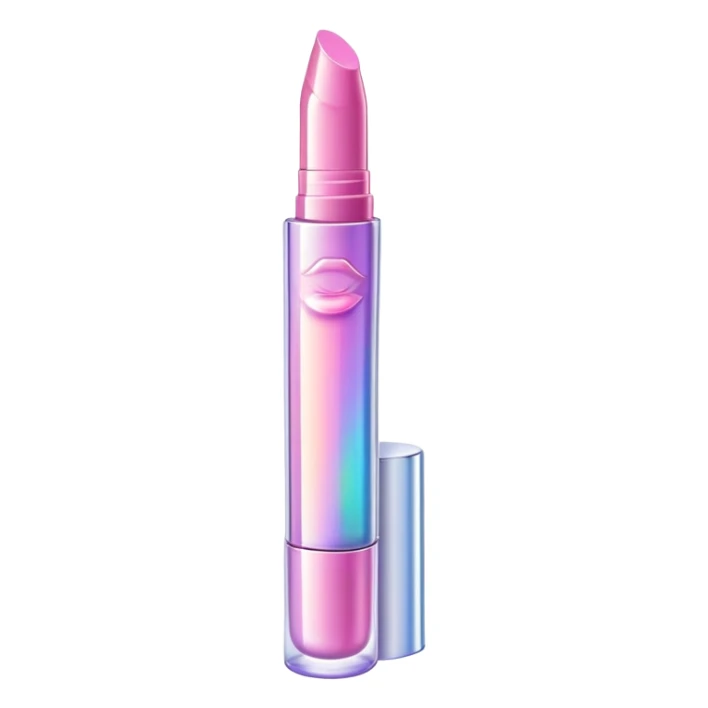 Y2K lip gloss tube sticker