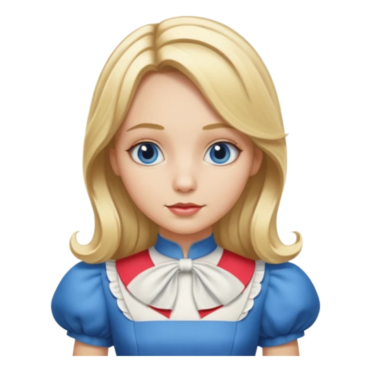 MAKE A ALICE AND THE WONDER LAND EMOJI sticker