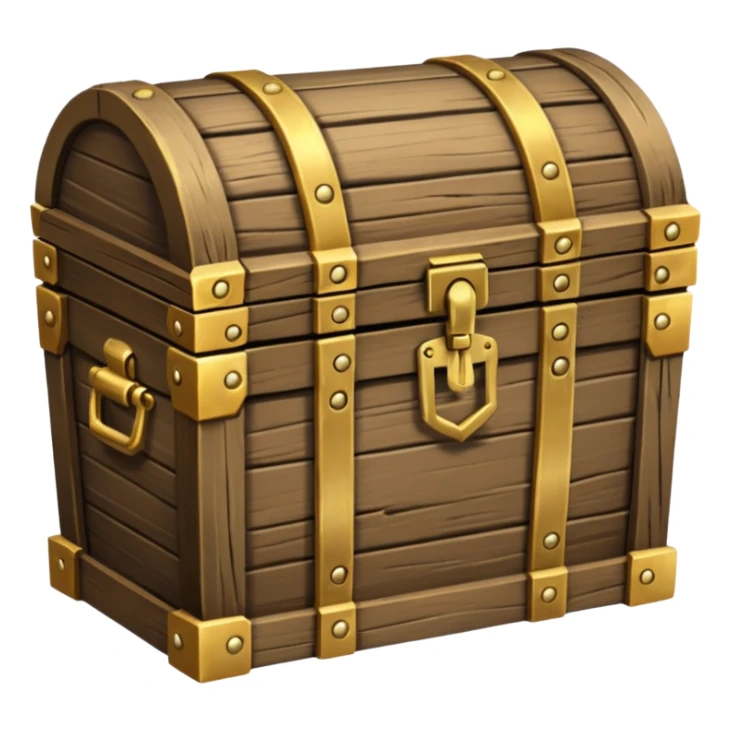 Treasure chest sticker