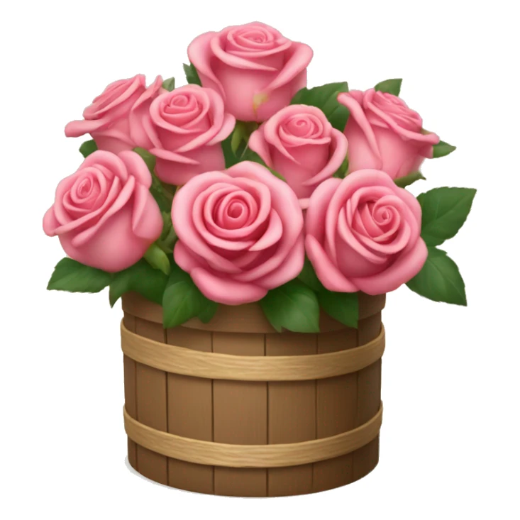latona roses in a hat box  sticker