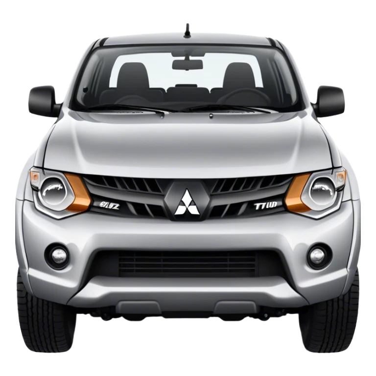 Mitsubishi Triton - Mitsubishi (Model Year: 2023) (Iconic colour: Silver) sticker