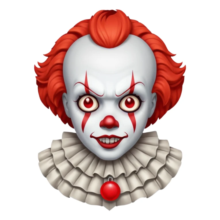 Pennywise faisant les lumières mortes sticker