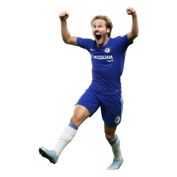 Cole Palmer celebration of Chelsea sticker