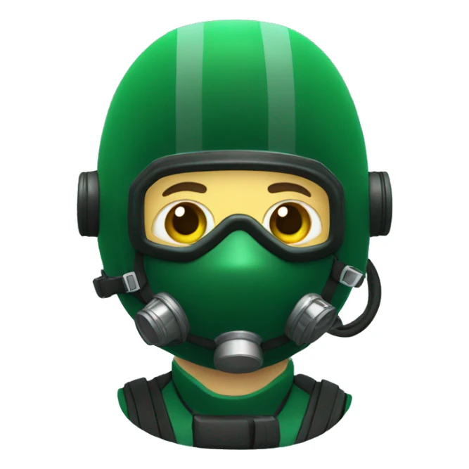 DARK GREEN SPORTS DIVER sticker