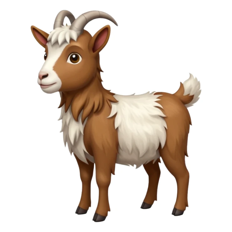 Goat image sticker