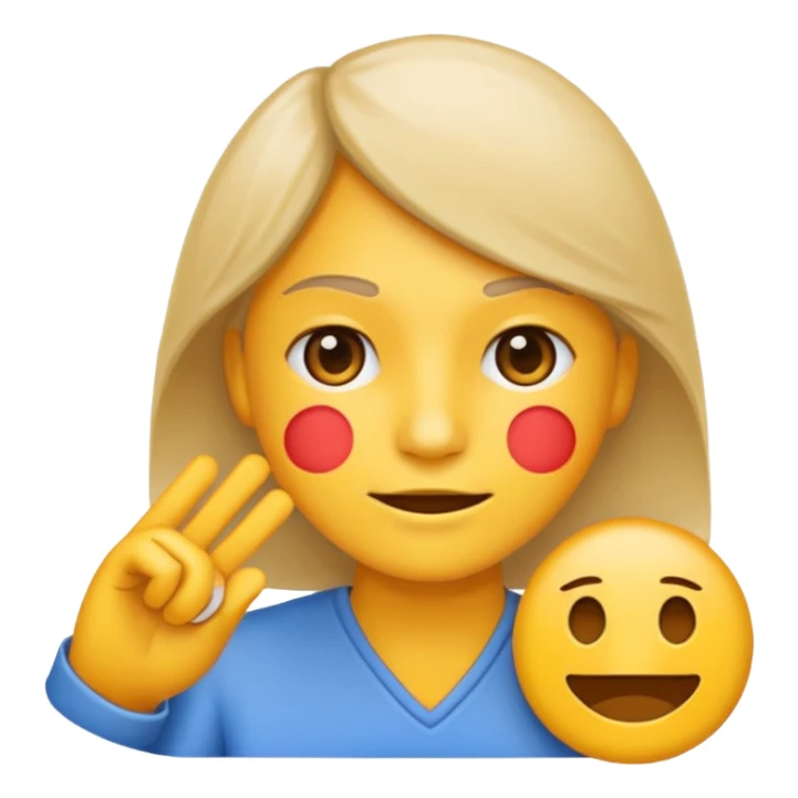 crossed-out contact card with neutral face, representing unqualified lead in sales, simple and clear emoji style sticker