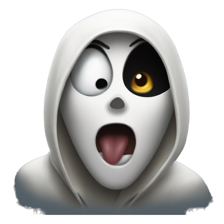 Scream from scary movie  sticker