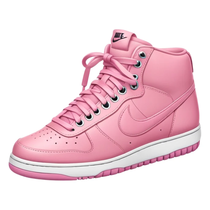 Pair of Pink Nike sneakers sticker
