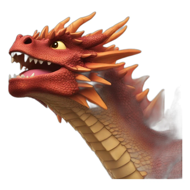 a photo of a dragon sticker