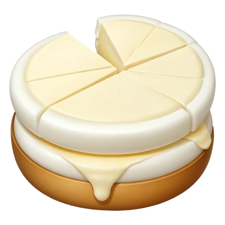 mozzarella cheese sticker