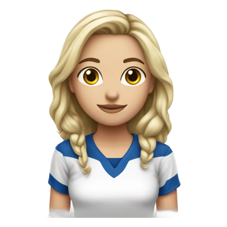 girl platino fiel hockey sticker