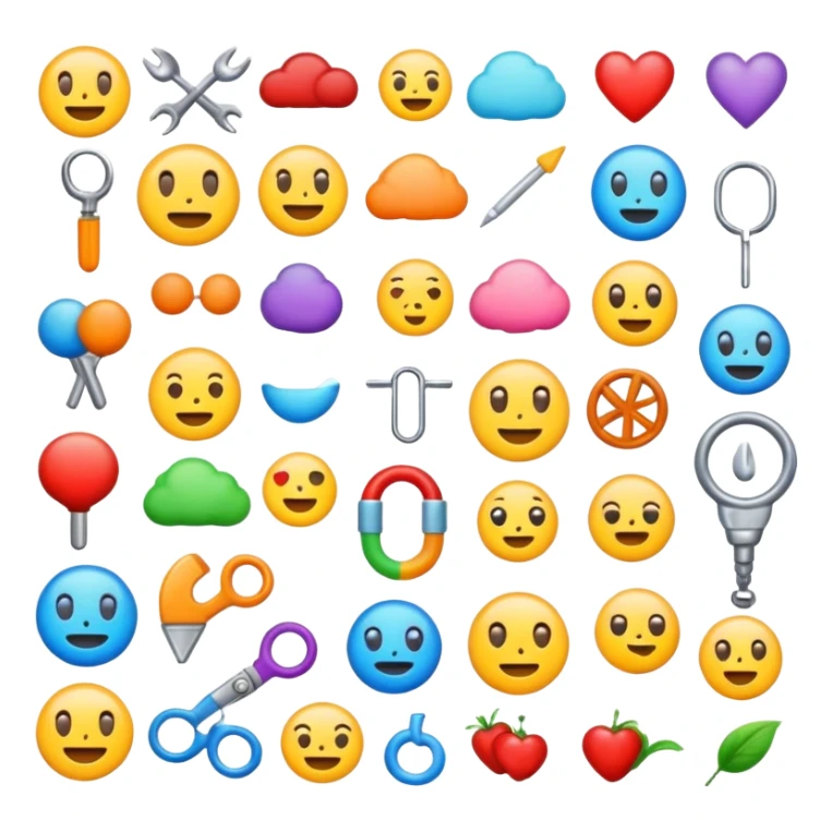 emoji with symbol of psychology  sticker