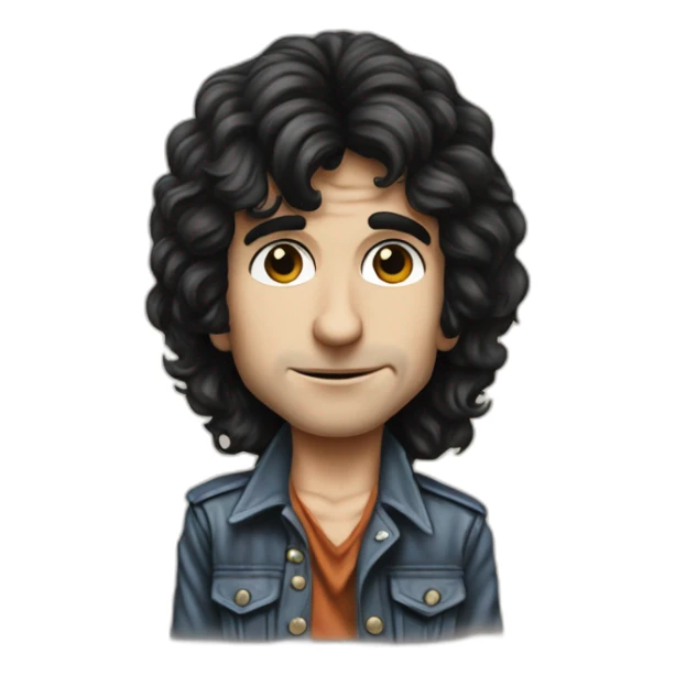 Bon scott Young stage sticker