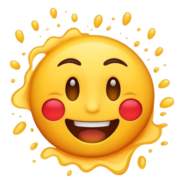 A emoji crashing out  sticker