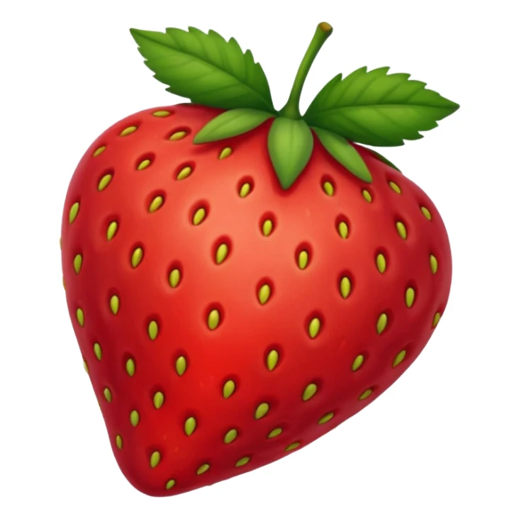 Una fresa pero dibujada sticker