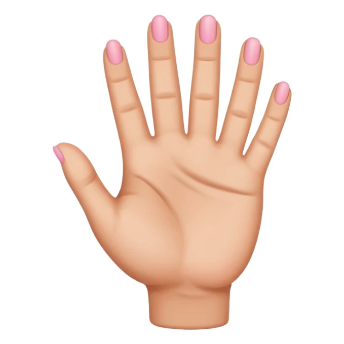 Emoji sticking up the pinky  sticker