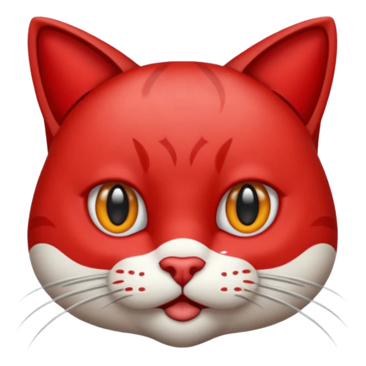 Gato enojado con un moño en la cabeza sticker