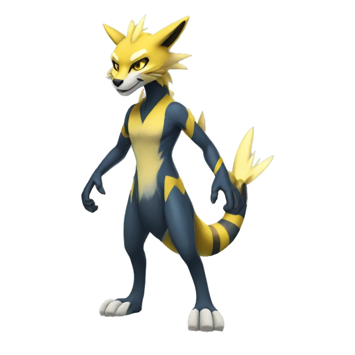 Lombax-Zeraora full body sticker