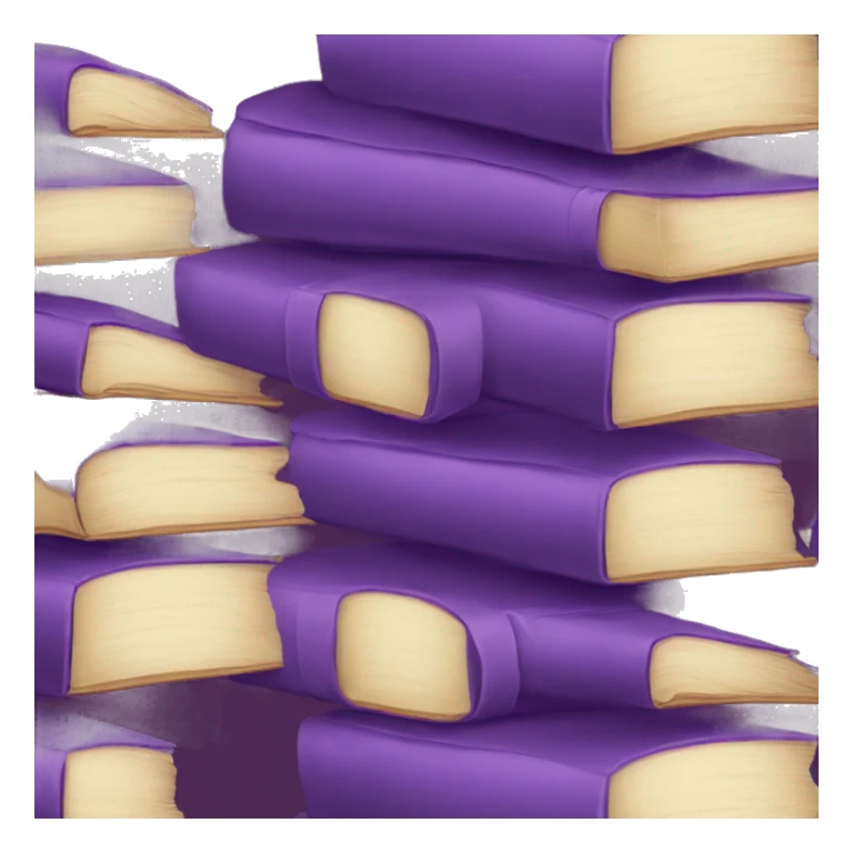 Purple book emoji that's similar to iOs book emoj sticker