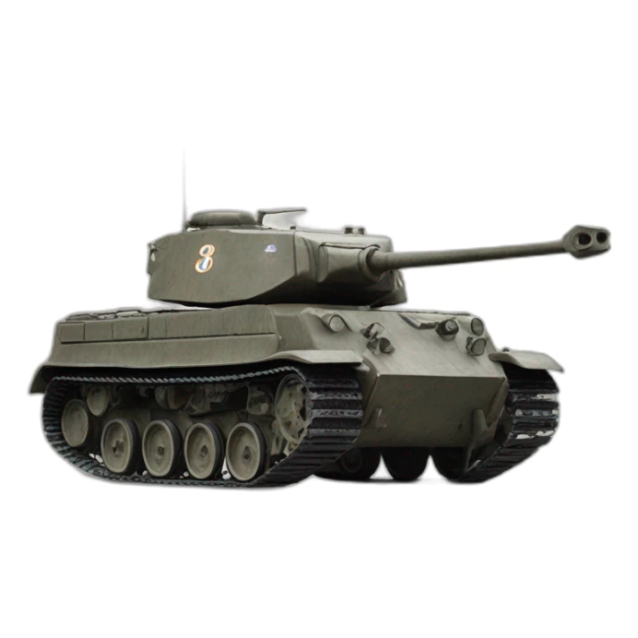 38 cm RW61 auf Sturmmörser Tiger sticker