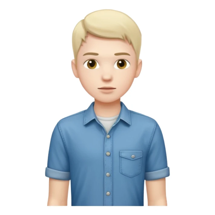 A young guy stands there with no money, his pockets are empty sticker