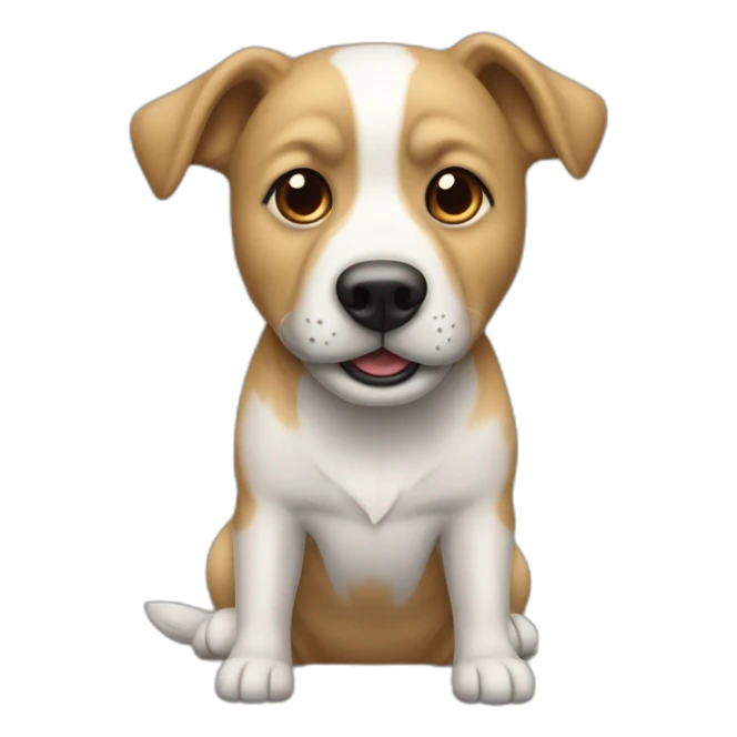 Chien qui sort sa tête d’une voiture sticker